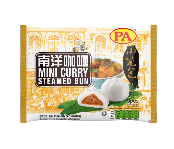 PA Mini Curry Potato Steam Buns