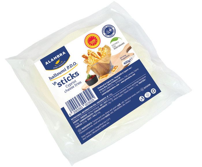 HALLOUMI CHEESE PDO IN STICKS FOR FRIES