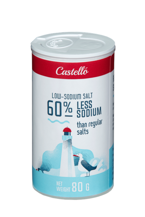 Salt 60% Less Sodium