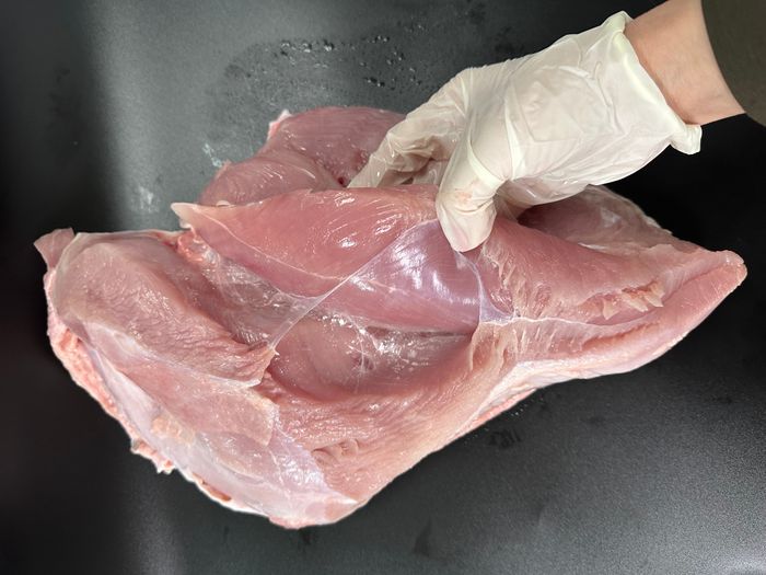 Turkey lobes skin on boneless
