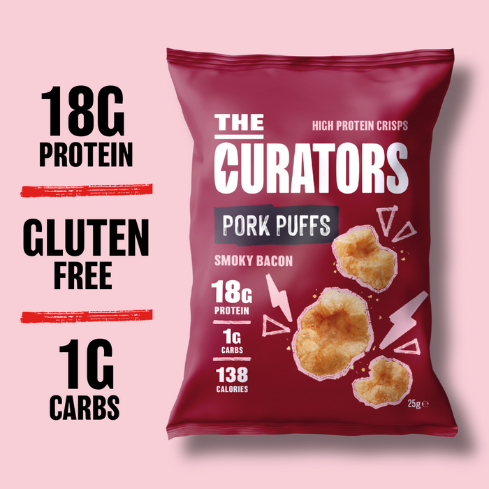 Smoky Bacon Pork Puffs 25g