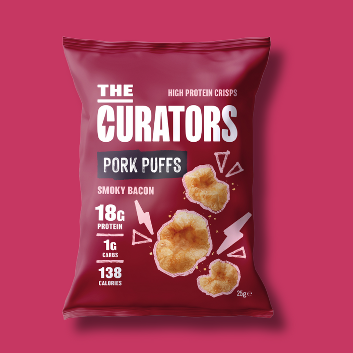 Smoky Bacon Pork Puffs 25g