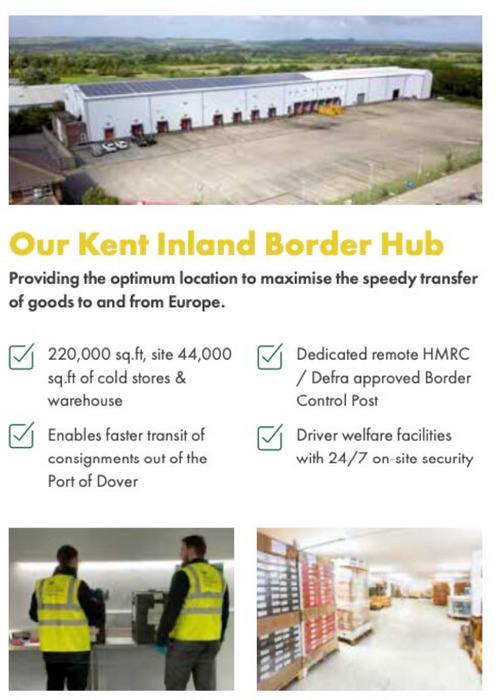 Warehousing & Associated Services (Packing, Defra inspection, documentation, picking, Screening, Labelling...)