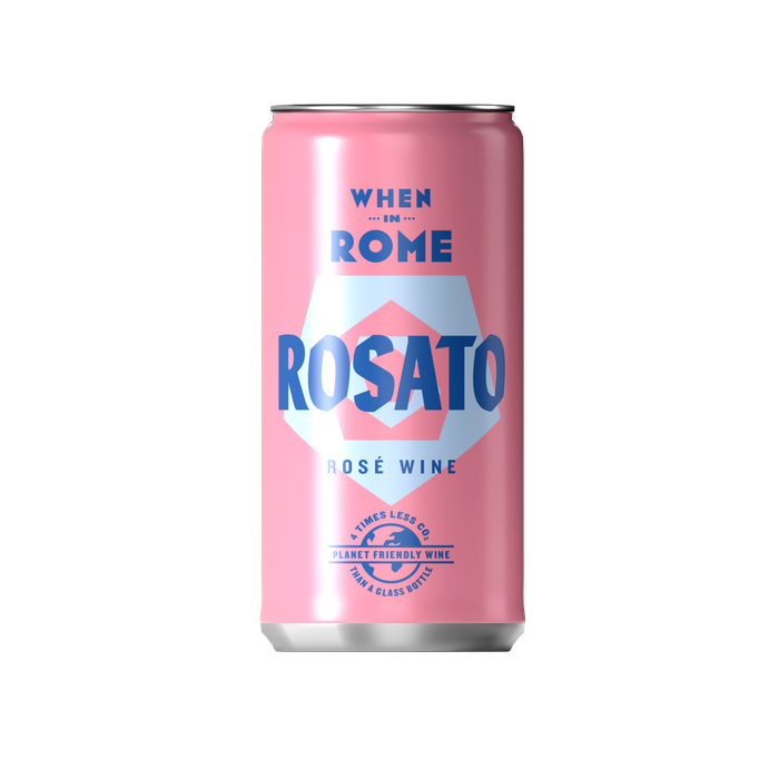 When in Rome Wine Rosato-187 can 