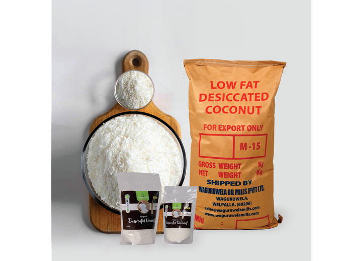 Organic Low Fat Desiccated Coconut
