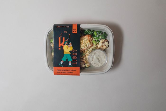 Tahini Salmon with Quinoa