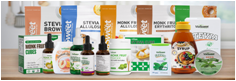 Stevia sweetener、Monk fruit sweetener、Allulose、Erythritol、Xylitol、Plant extract powder