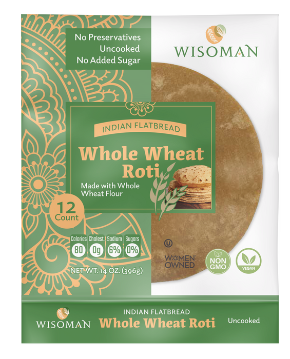 Indian Flatbread Whole Wheat Roti