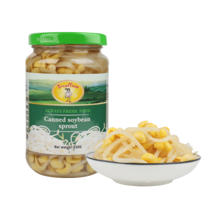 Canned soybean sprout