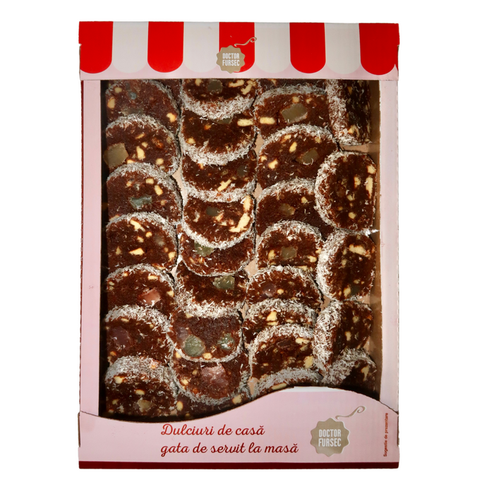 Lactose Free Biscuit Salami Cake
