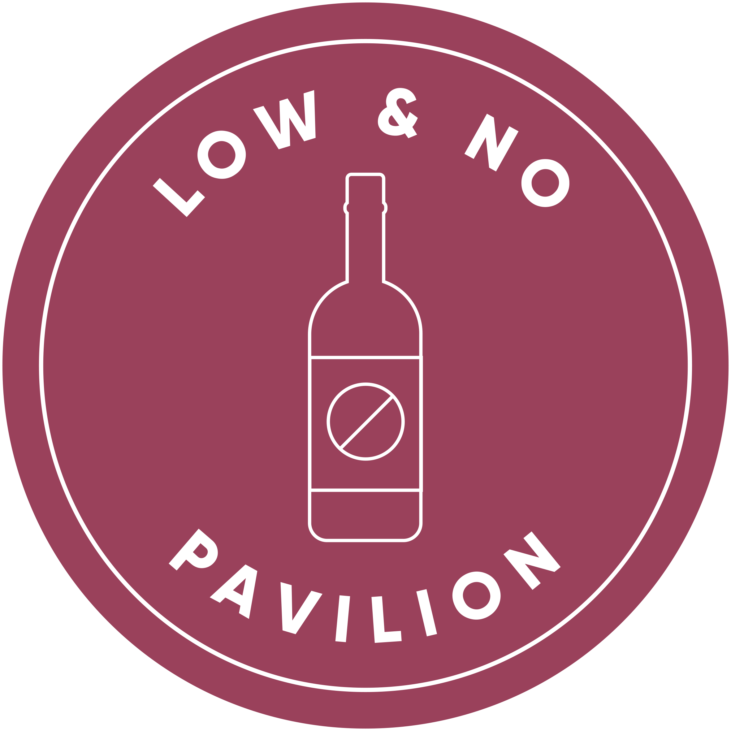 Low & No Pavilion Roundel