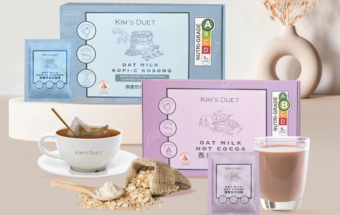 Singaporean coffee brand Kim's Duet to launch oat milk kopi-c kosong and oat milk hot cocoa at IFE 2024