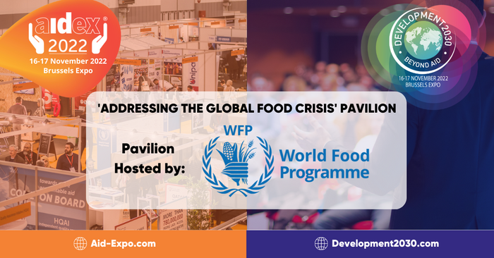 World Food Programme pavilion to bring together UN experts and private sector in discussions on global food crisis