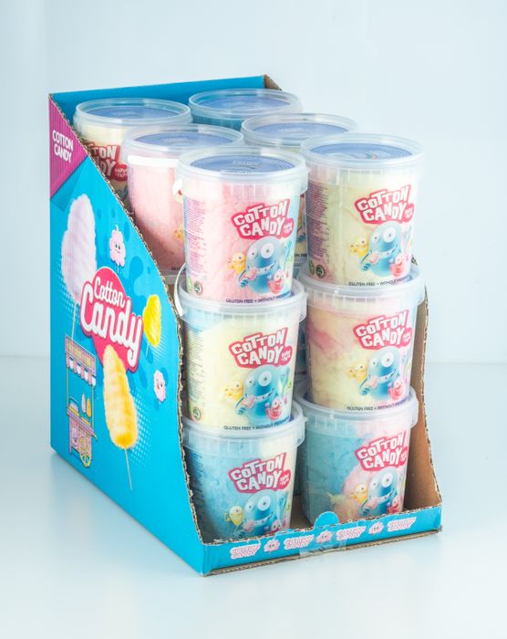 Cotton Candy Regular in Buckets IFE, International Food & Drink Event