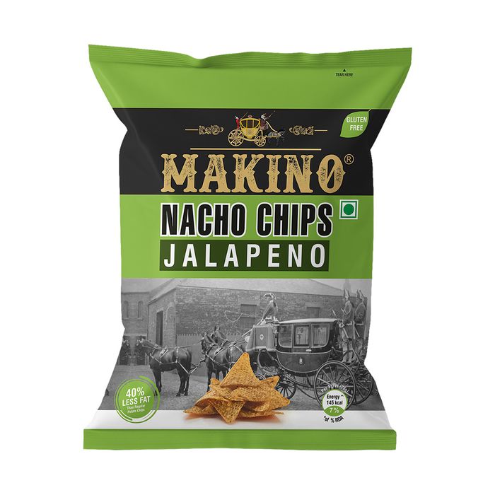 Makino Nacho Chips Jalapeno 37g, 60g, 150g