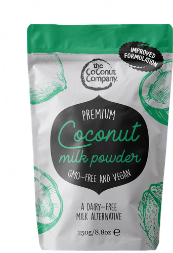 Dairy-free coconut milk powder in varying fat levels - bulk & retail