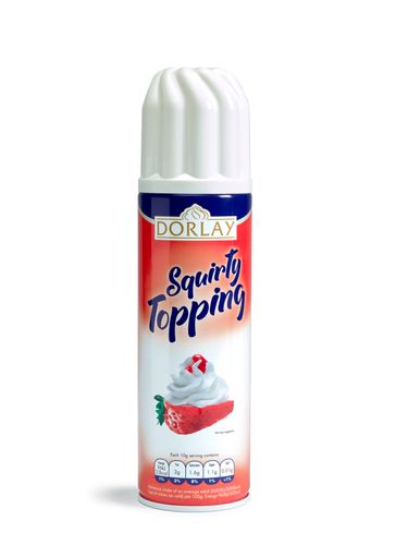 Dorlay Squirty Topping 250g