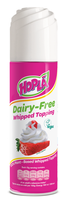 VEGAN Hopla Dairy-Free Whipped Topping 250g