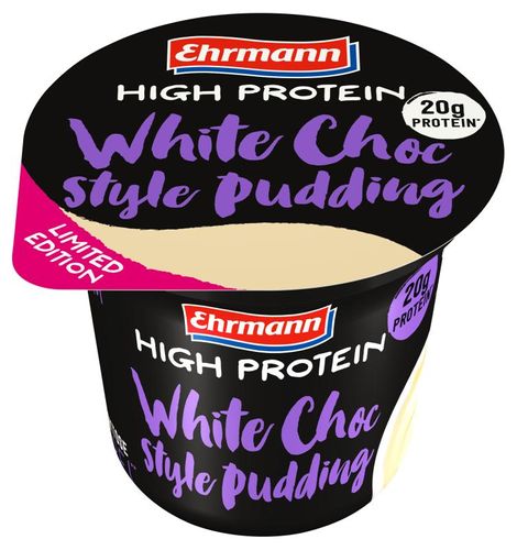 High Protein Pudding White Choc Style
