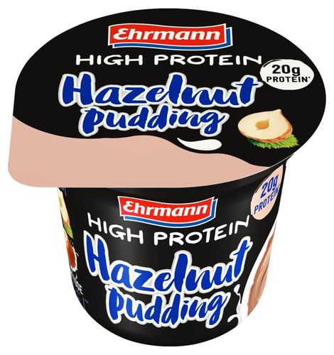 High Protein Pudding Hazelnut