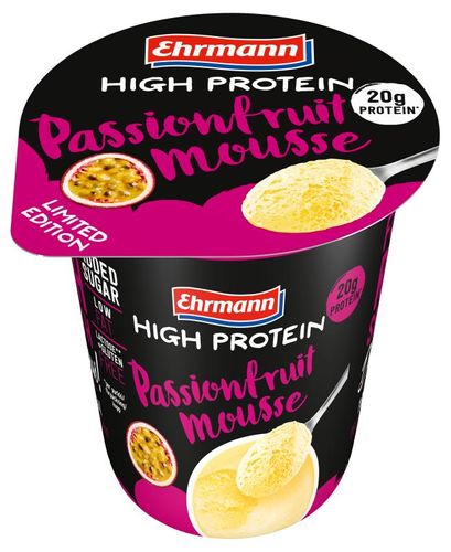 High Protein Passionfruit Mousse