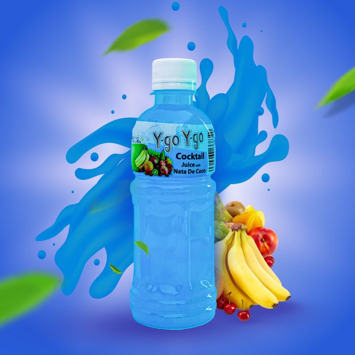 Ygo Ygo Juice Drink With Natade Coco Cocktail IFE, International