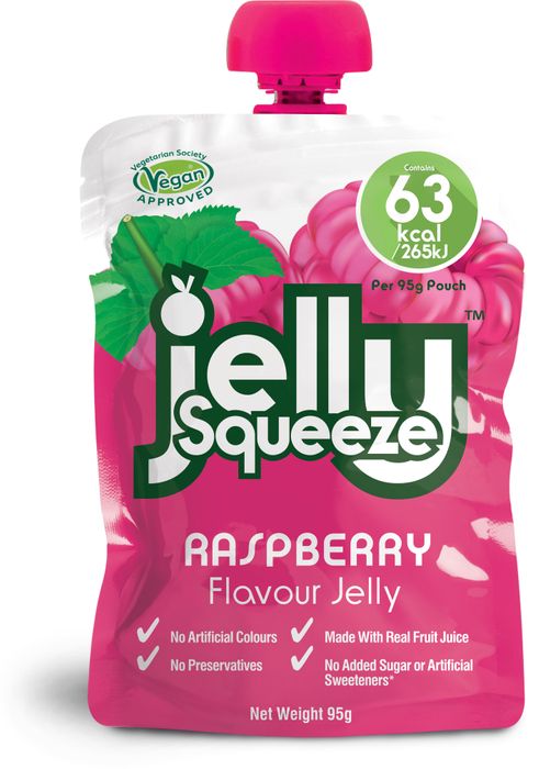 Jellysqueeze Raspberry Pouch