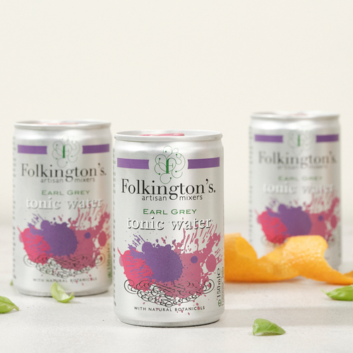 Folkington's earl grey tonic water - 150ml can