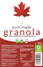 Pure Maple Syrup - Maple Gluten Free Granola
