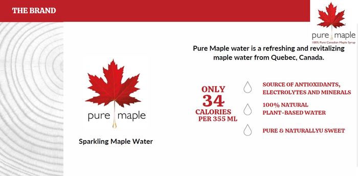 Sparkling Maple Water - Coming Soon!