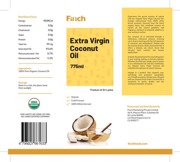 Organic Extra Virgin Coconut Oil