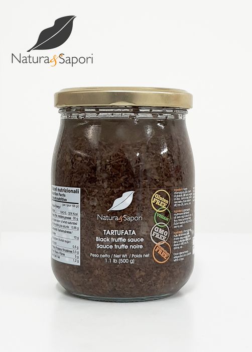 Tartufata - Black truffle sauce 80g - 180g - 500g - 1kg