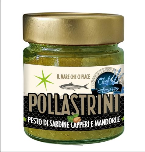 Sardine, Almond and Caper Pesto
