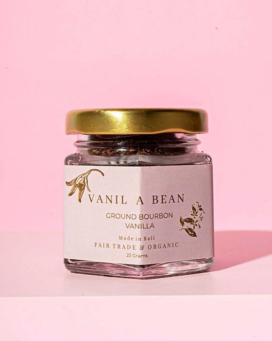 Ground Grade A Bourbon Vanilla Beans IFE, International Food & Drink