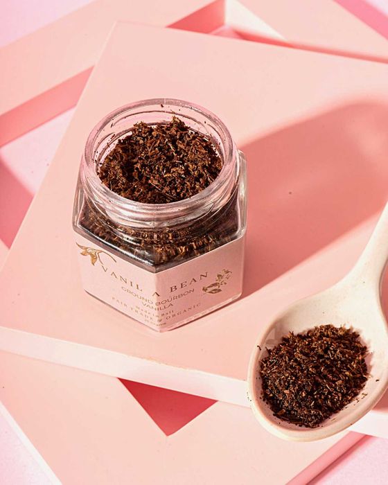 Ground Grade A Bourbon Vanilla Beans IFE, International Food & Drink