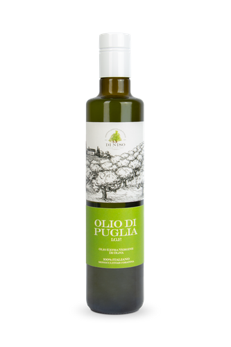Extra virgin olive oil - OLIO DI PUGLIA PGI - 100% Coratina - 500ml