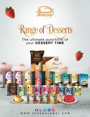 Range of Desserts