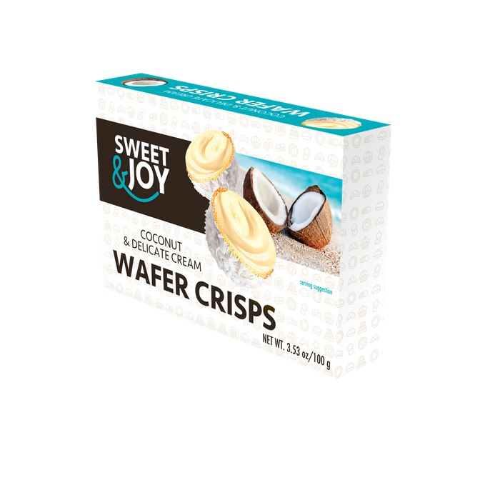 SWEET&JOY WAFER CRISPS IFE, International Food & Drink Event 2025