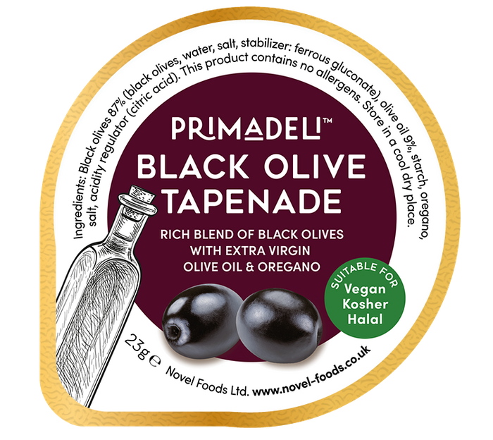 Primadeli Black Olive Tapenade IFE, International Food & Drink