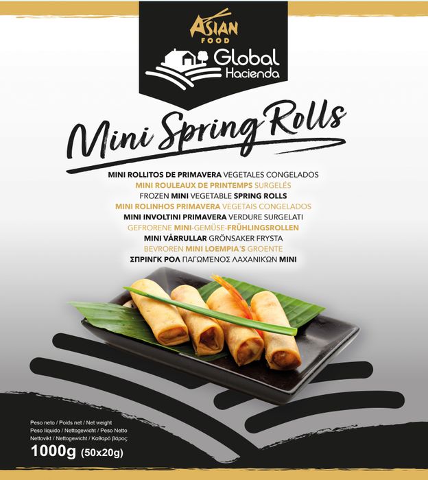 Asian Food Specialties: Frozen Spring Rolls