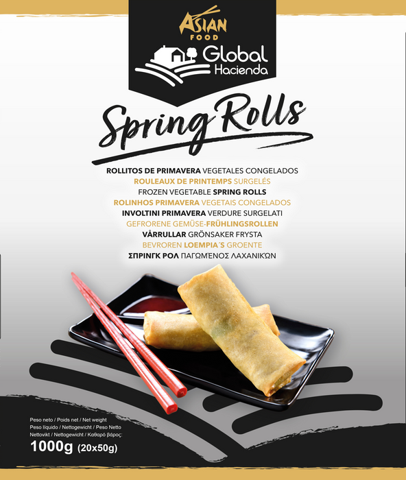 Asian Food Specialties: Frozen Spring Rolls