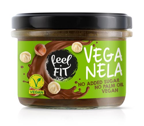 Feel FIT Veganela cocoa & hazelnut spread