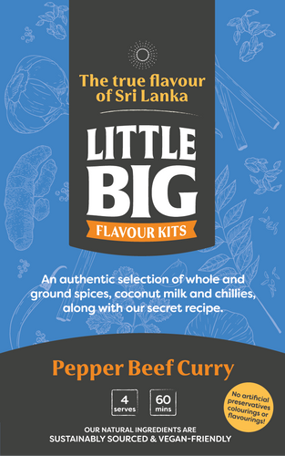 Sri Lankan Pepper Beef Curry kit