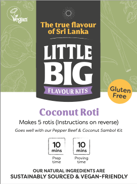 Gluten Free Coconut Roti Kit