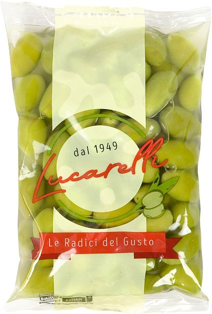 Bella di Cerignola Olives in brine - bucket 220g / bag 500g