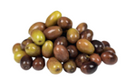 Leccino black olives in brine - bag 500g / bucket 4kg