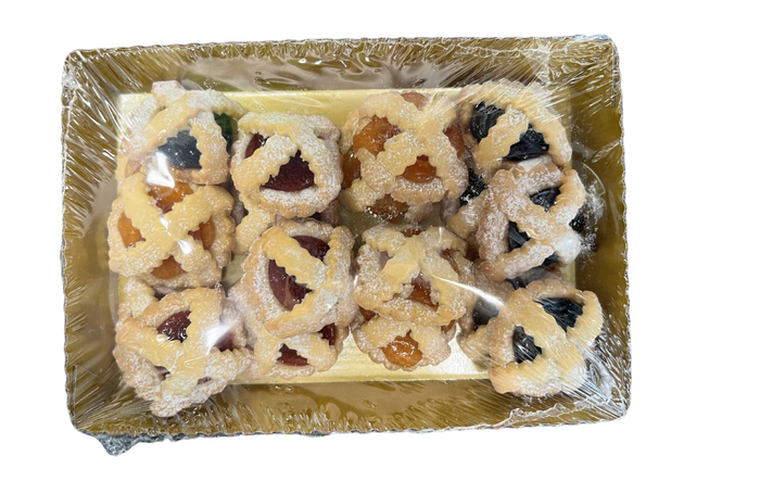 Rustichelle biscuits filled with jam - 1.5 tray / 180g tray