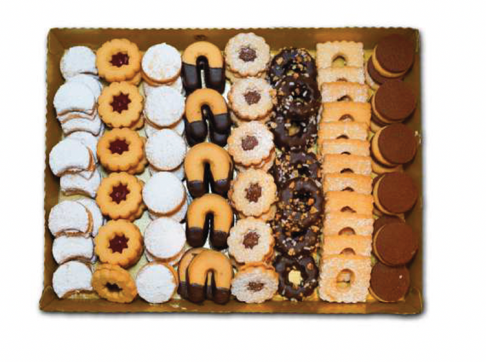 Assorted pastries - 1.5 kg tray