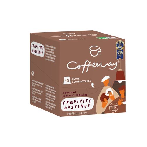 Exquisite Hazelnut Flavoured Coffee Pods x10 50g