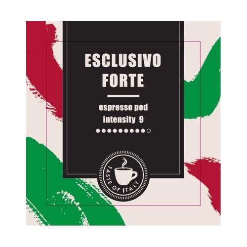 Coffeeway Esclusivo Forte 1,4kg (200 pods x 7g)